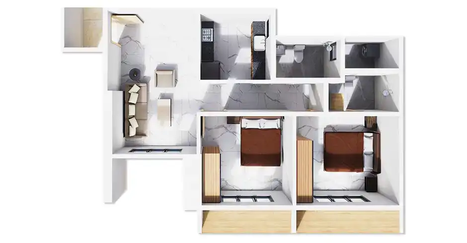 Swamiraj Zenith Thane West Floor Plans