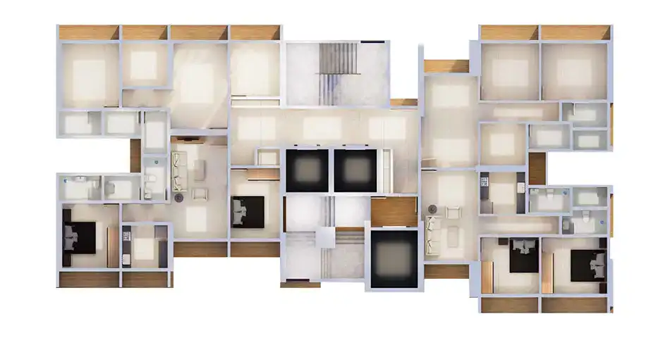 Swamiraj Zenith Thane West Floor Plans